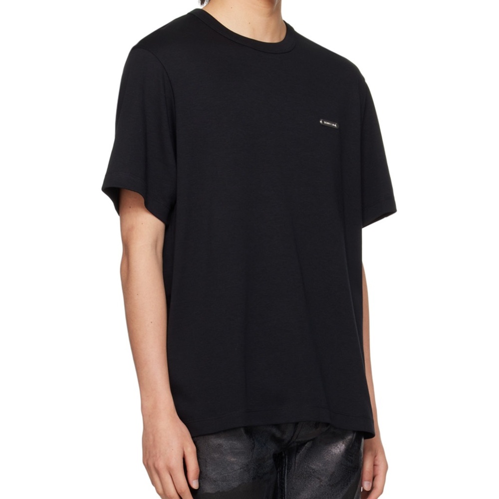 HELMUT LANG Authentic classic embroidered logo T-shirt